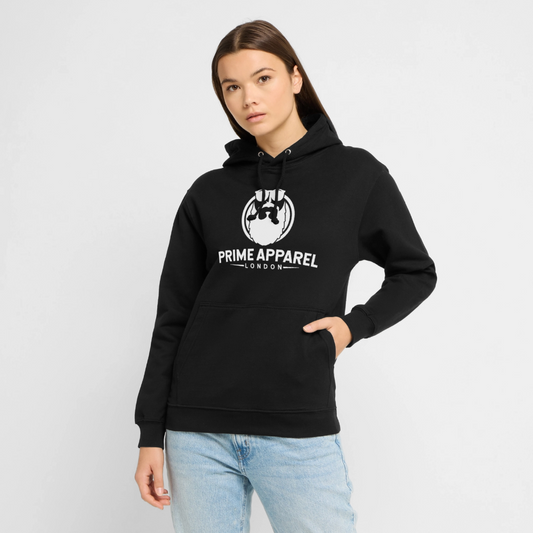 Prime Logo Hoodie | Black, Unisex